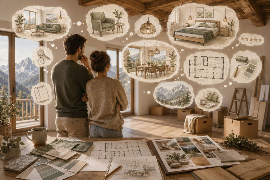 Angehende Gastgeber träumen von ihrer ersten Ferienwohnung